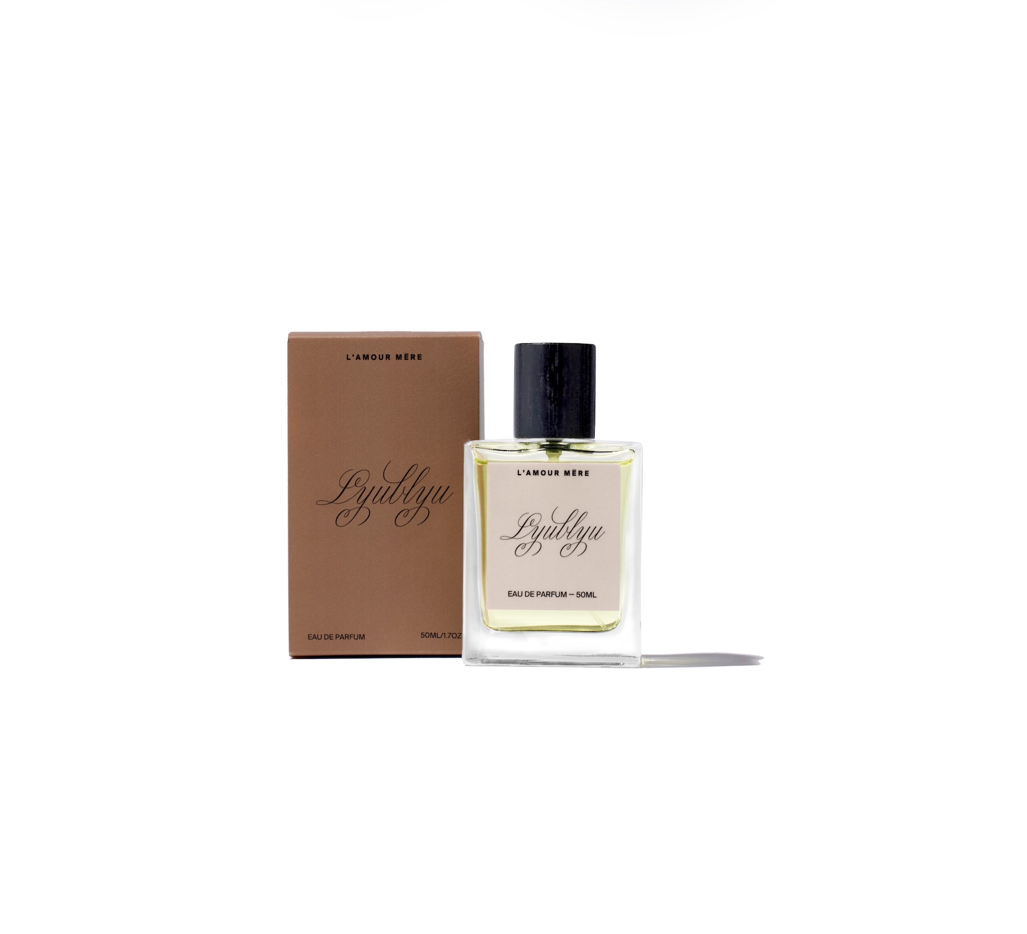 Lyubylu Unisex Eau de Parfum | Warm Floral Amber Perfume | 50 mL